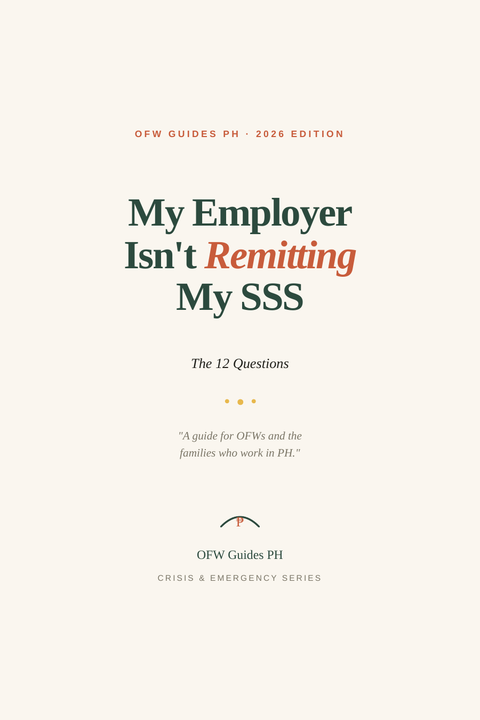 My Employer Isn't Remitting My SSS — Cover